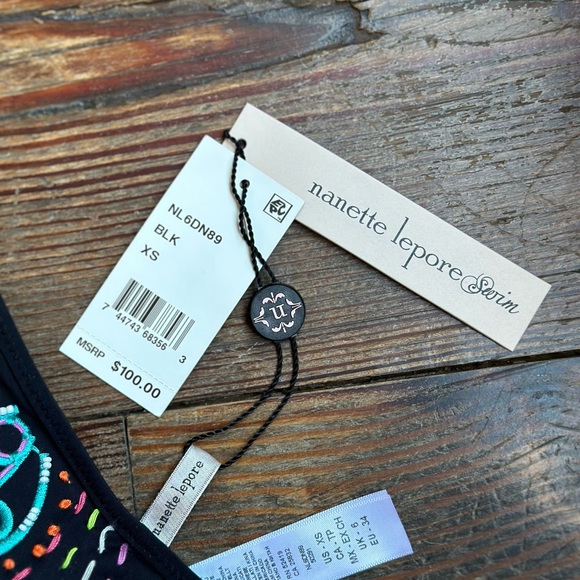 Nanette Lepore swim top XS - Picture 3 of 7